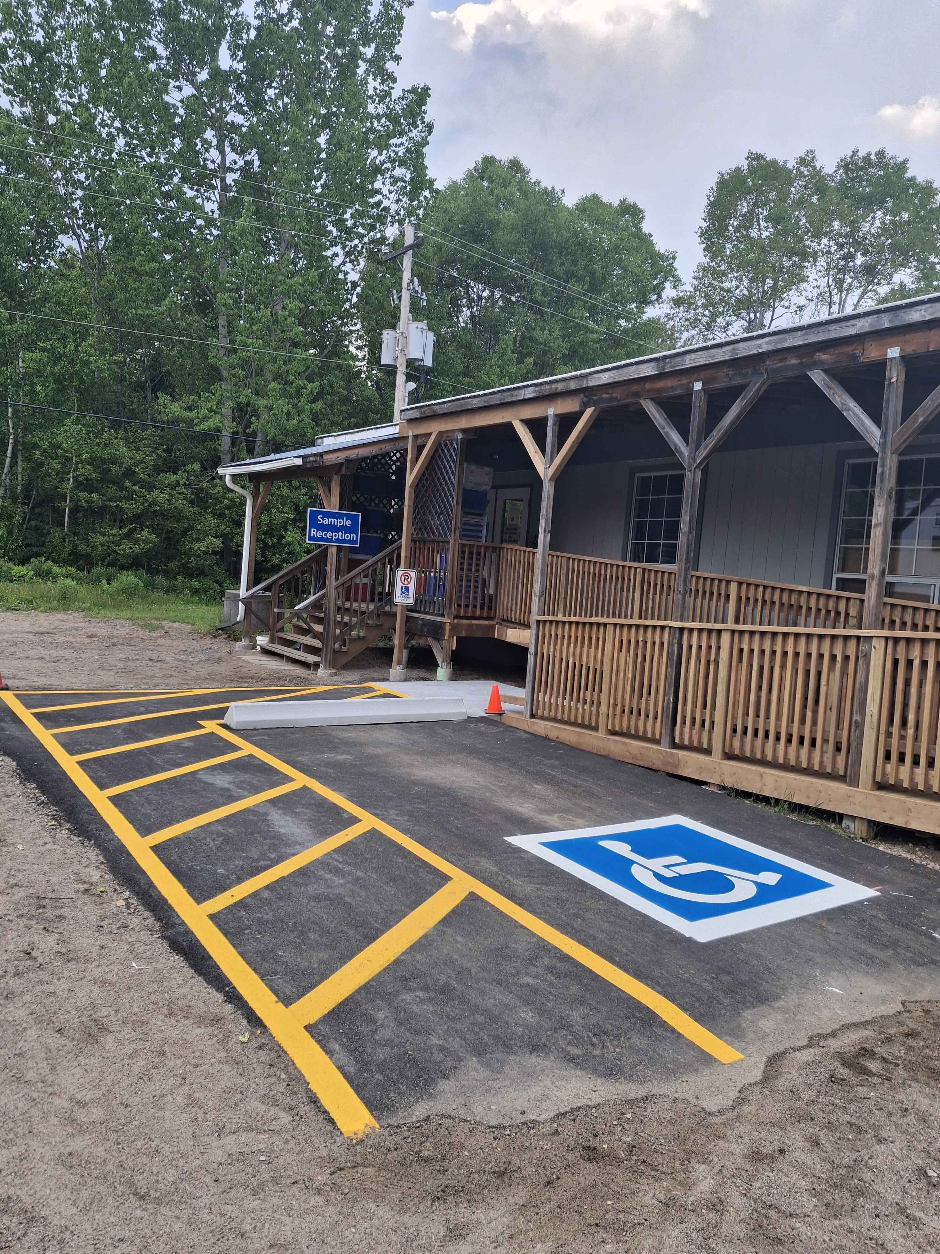 Parking Lot Pavement Marking