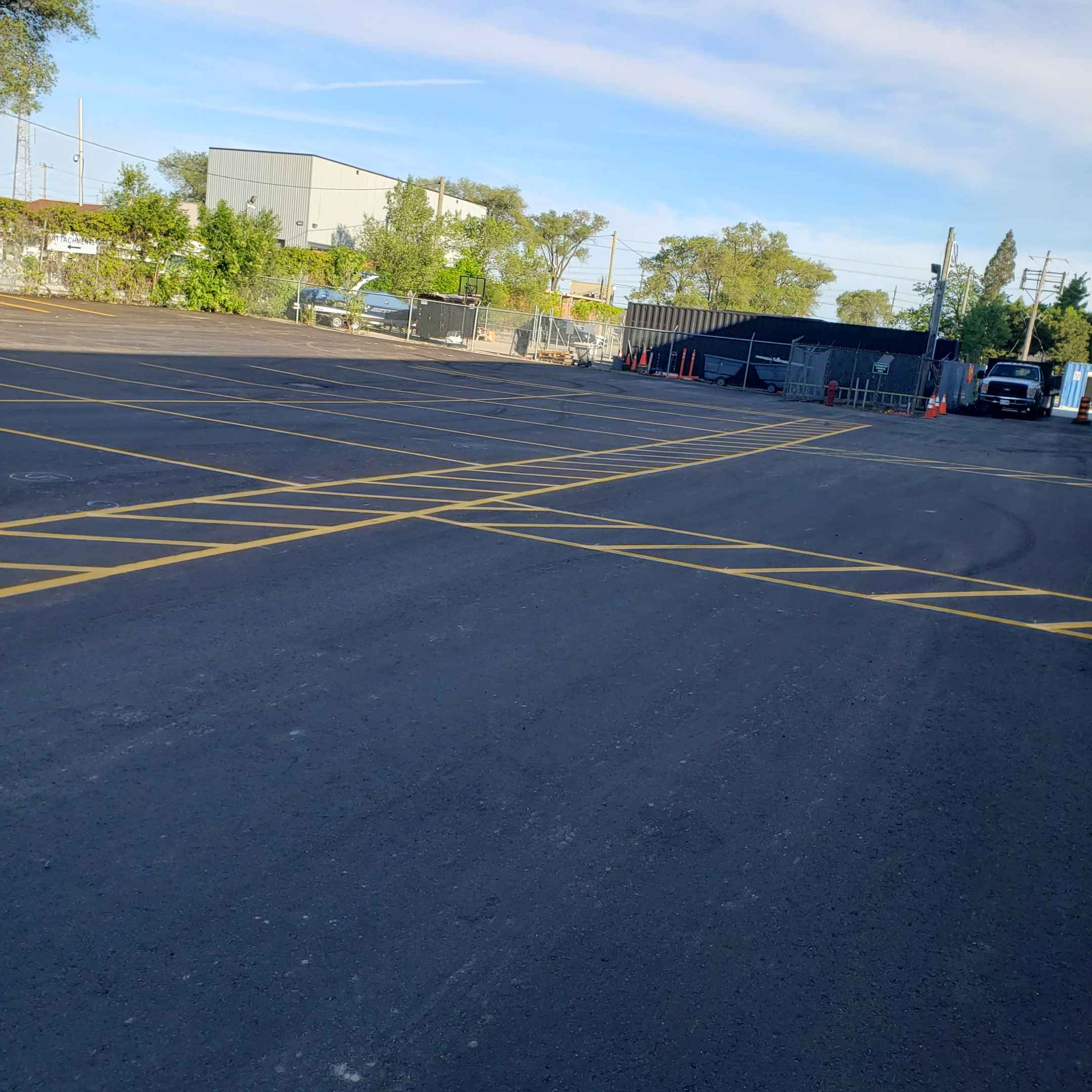 Designing Clear Entry and Exit Points with Pavement Marking