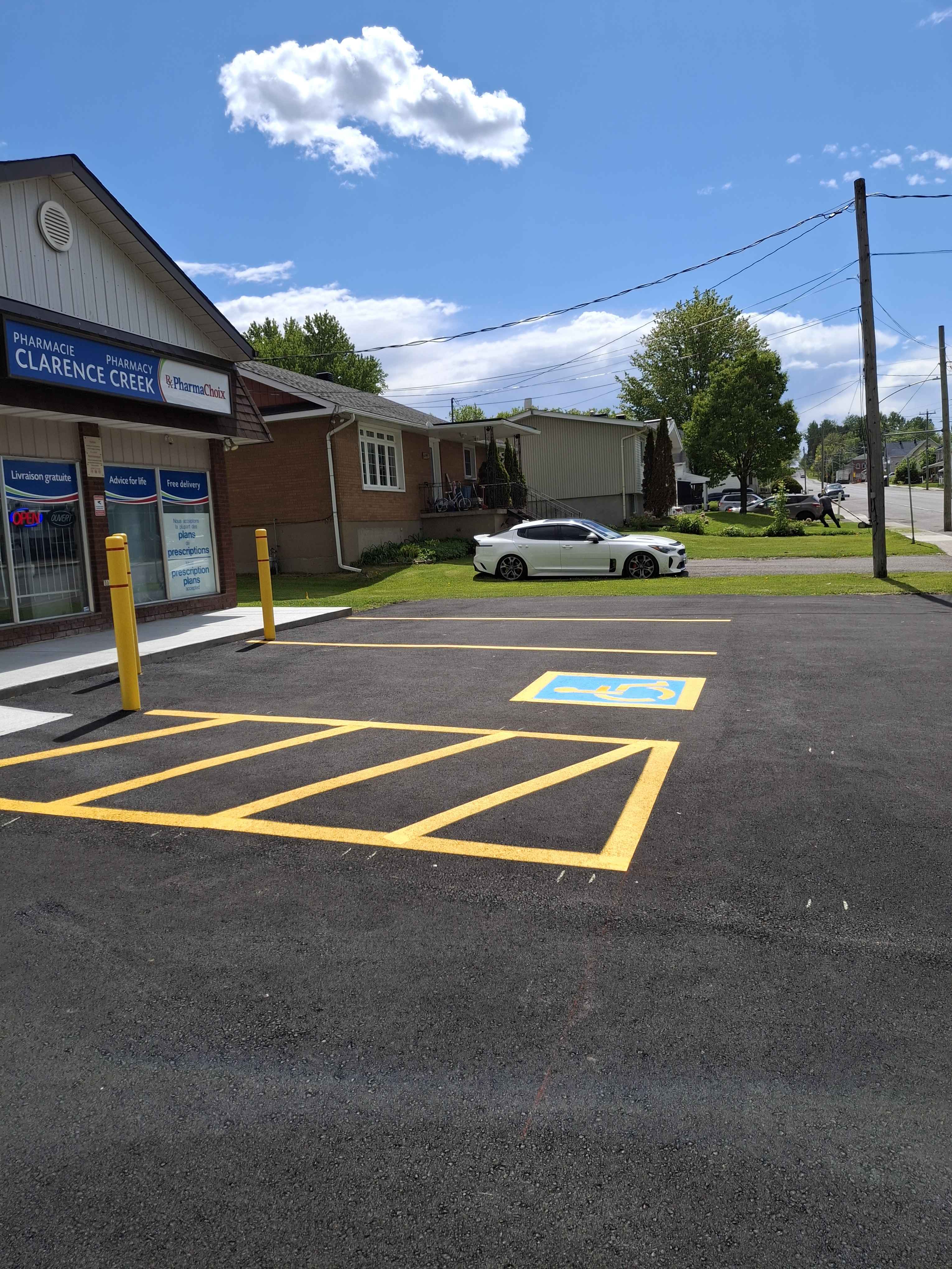 Color Coded Line Marking